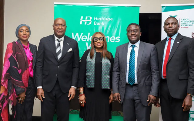 Read more about the article HERITAGE BANK, LCFE EXPLORE OPPORTUNITIES IN COMMODITY ECOSYSTEM TO SUPPORT CBN’S $200BN FX REPATRIATION